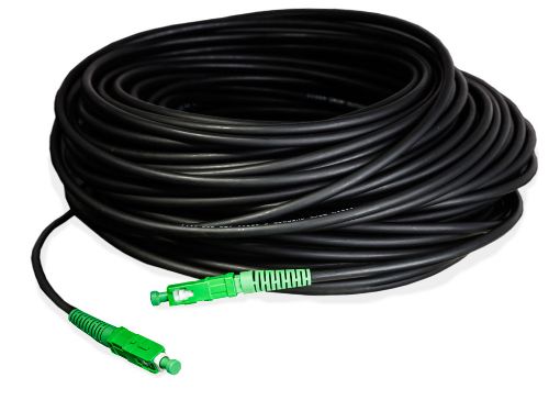 Picture of Patchcord SLIM 1J G.657.A2 SC APC - SC APC black 300m DRM