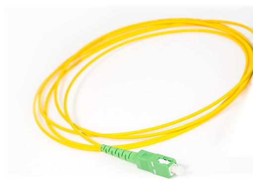 Picture of Pigtail 9/125 SC APC G.652.D yellow 2m