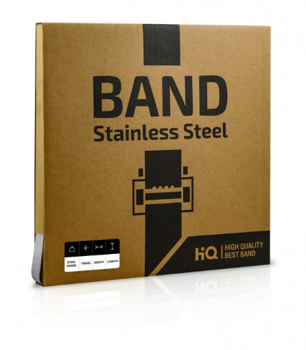 Stainless Steel Band 19x0.7mm 30m - G304 Cardboard