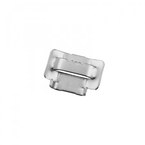 Ear-Lock Buckle 12.7x1.5mm Grade 304