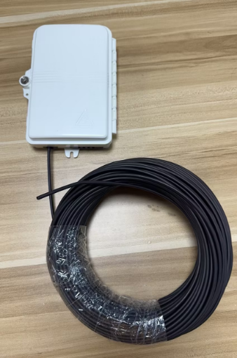 FTB-104C 2F PRE-TERMINATED DROP ADSS CABLE 4.0mm OD 800N OUTLET KIT 2x LCUPC 75m